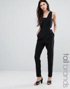 Vero Moda Tall Cut Out Jumpsuit - Black