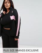 Puma Exclusive To Asos Plus Track Top - Black