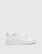 Pull & Bear Lace-up Chunky Sneakers In White