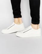 Aldo Gelassa Leather Sneakers - White