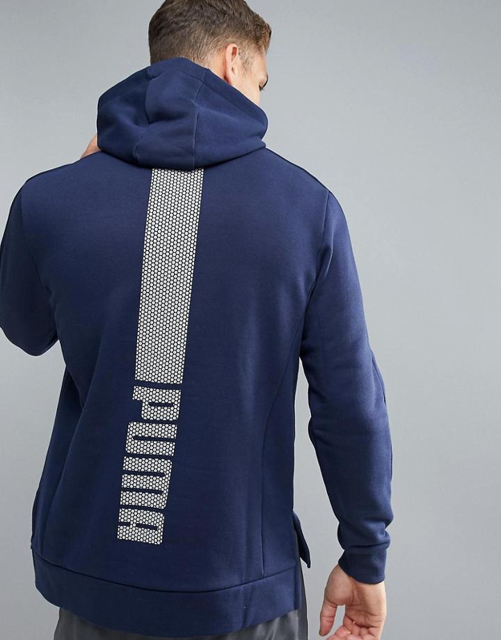 Puma Evo Half Zip Jacket - Navy