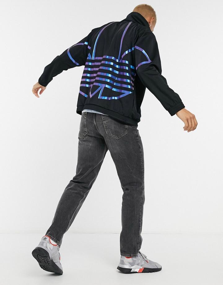 Adidas Originals Zeno Track Top In Black