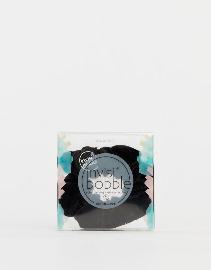 Invisibobble Sprunchie True Black - Spiral Hair Ring Scrunchie