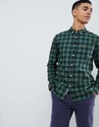 Lyle & Scott Flecked Check Shirt - Green