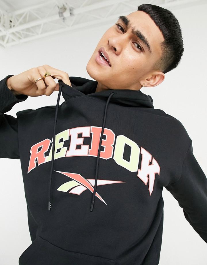 Reebok Classics Basketball Hoodie In Black