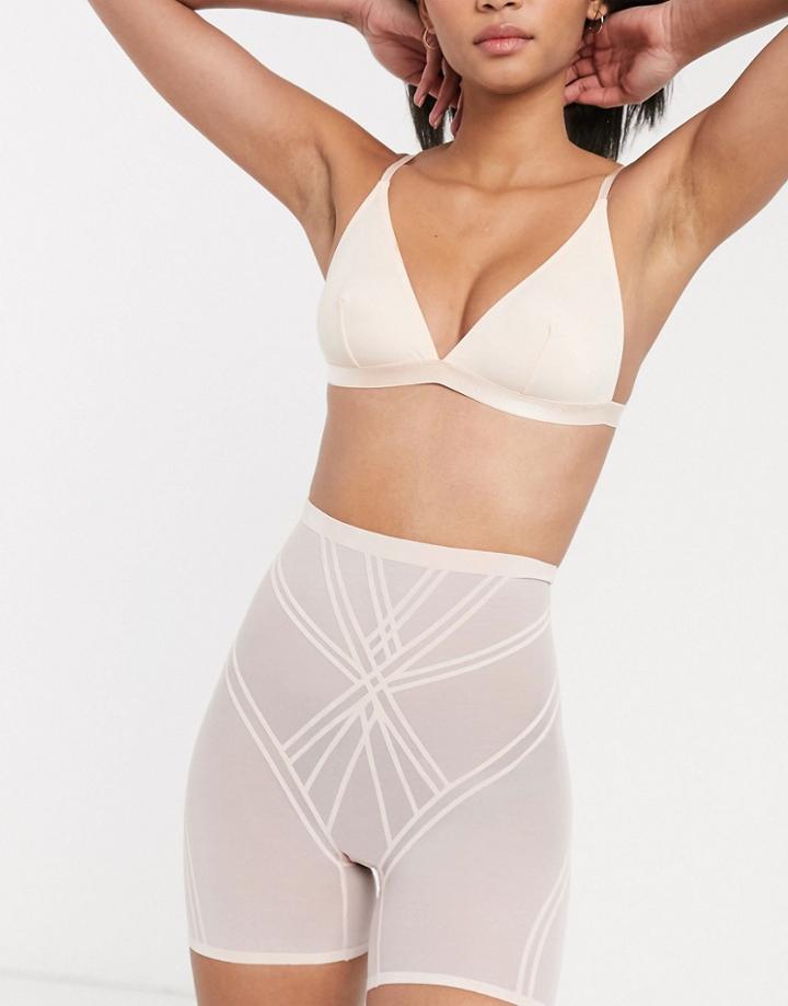 Dorina Air Sculpt High Waist Shaping Shorts In Pink
