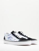 Vans Old Skool English Lavendar Tie-dye Sneakers In Purple-multi