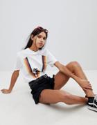 The Fifth Lo-stress Frayed Hem Denim Shorts - Black