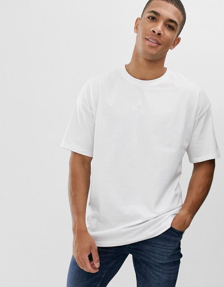 New Look Oversized T-shirt In White