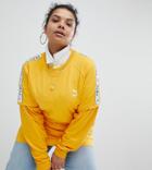 Puma Exclusive To Asos Plus T-shirt With Taping In Yellow - Yellow