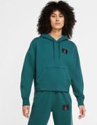 Nike Jordan Statement Essentials Hoodie In Teal-green