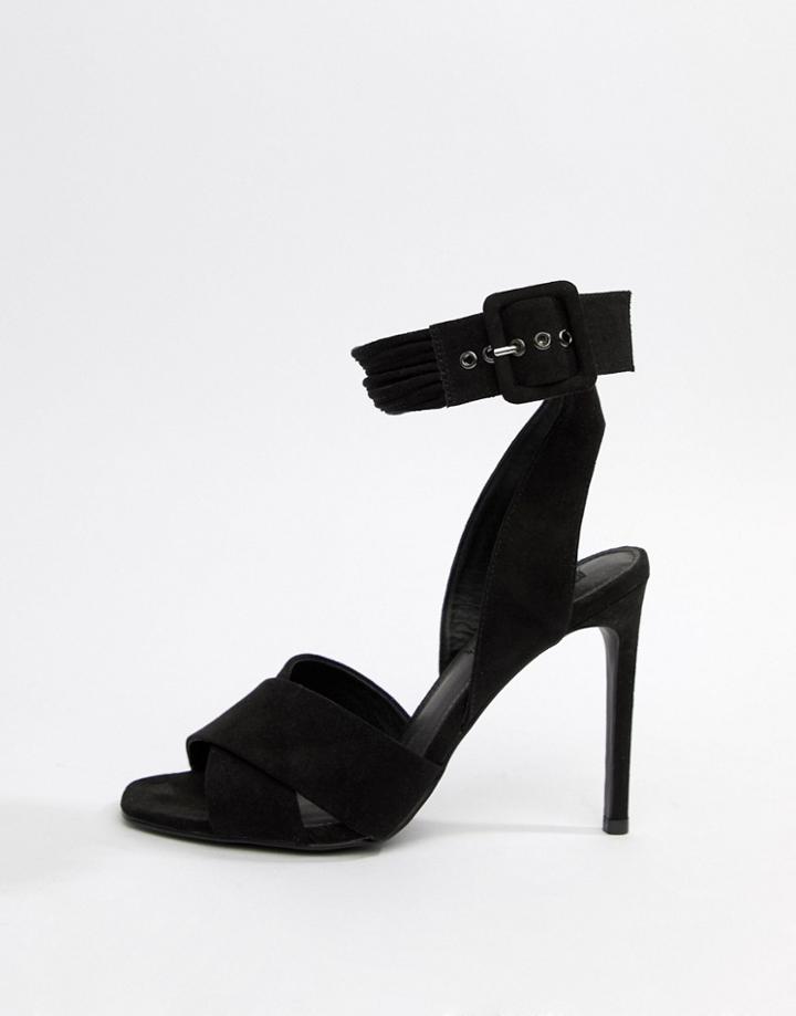 Blink High Heeled Sandals - Black