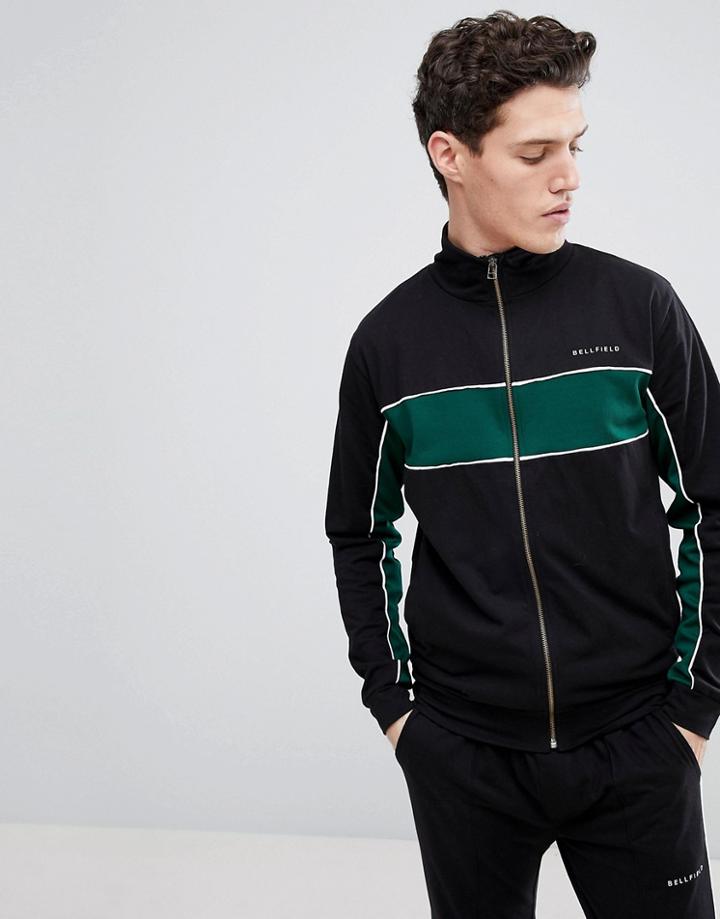 Bellfield Paneled Track Jacket - Multi