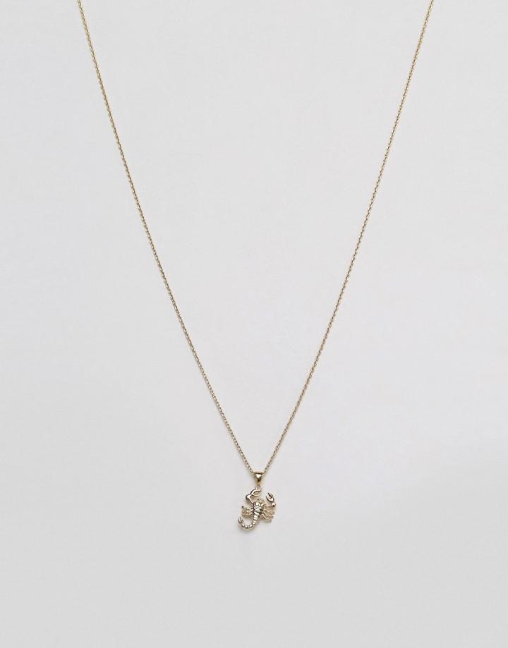 Orelia Scorpian Lucky Charm Ditsy - Gold