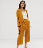 Y.a.s Tall Mustard Culottes-yellow
