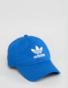 Adidas Originals Trefoil Cap In Blue Bk7271 - Blue
