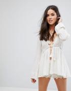 All About Eve Beach Kimono - White
