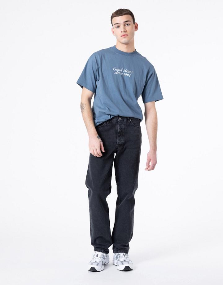 Dr Denim Dash Straight Fit Jeans In Black