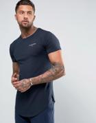 Illusive London T-shirt In Muscle Fit - Blue