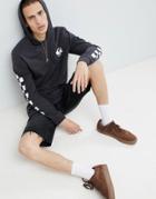 Quiksilver Original Quick Check Hoodie In Black - Black