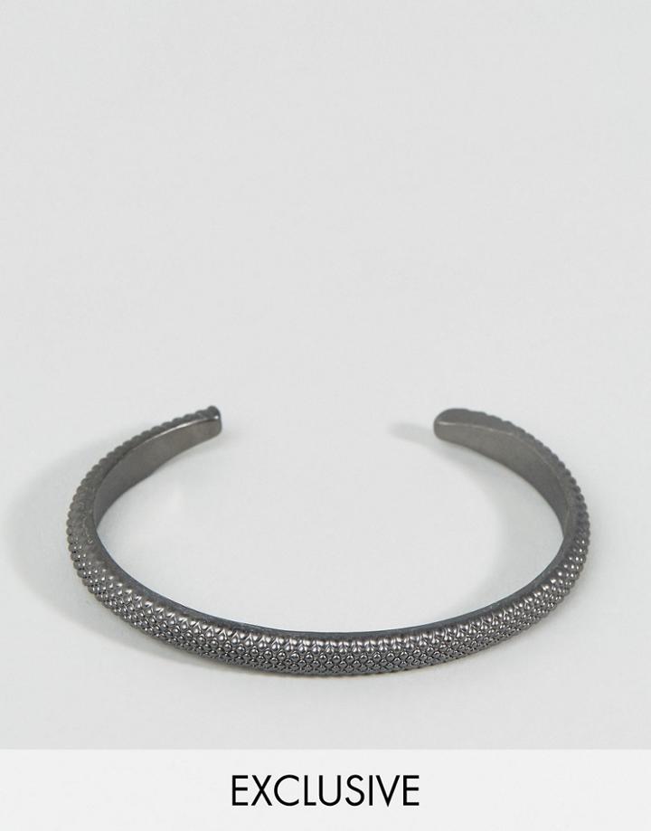 Designb London Chain Cuff In Black Exclusive To Asos - Black