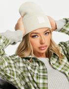 Columbia City Trek Beanie In Cream-neutral