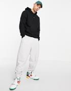 River Island Slim Hoodie In Black
