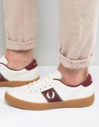 Fred Perry Authentic Canvas Sneakers - White