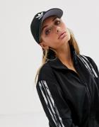 Adidas Originals Trefoil Logo Cap In Black - Black