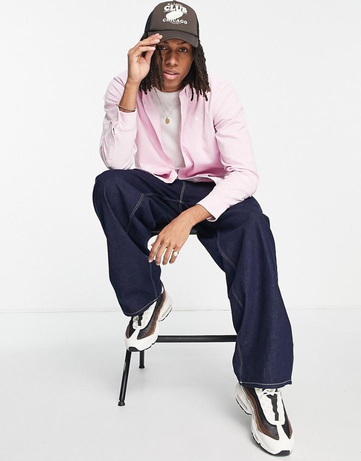 Carhartt Wip Madison Cord Shirt In Soft Pink