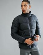 Columbia Pike Lake Puffer Jacket In Black - Black