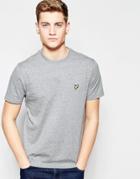 Lyle & Scott Vintage T-shirt With Eagle Logo - Mid Gray Marl
