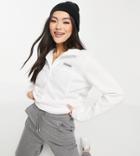 Columbia Benton Springs 1/2 Snap Fleece In White Exclusive At Asos