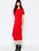 Selected Daggi Body-conscious Dress - Pompeian Red