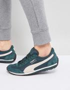 Puma Whirlwind Winterized Sneakers In Green 36378803 - Green