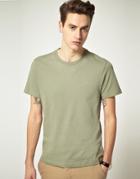 J Lindeberg Silas Crew Neck T-shirt - Green