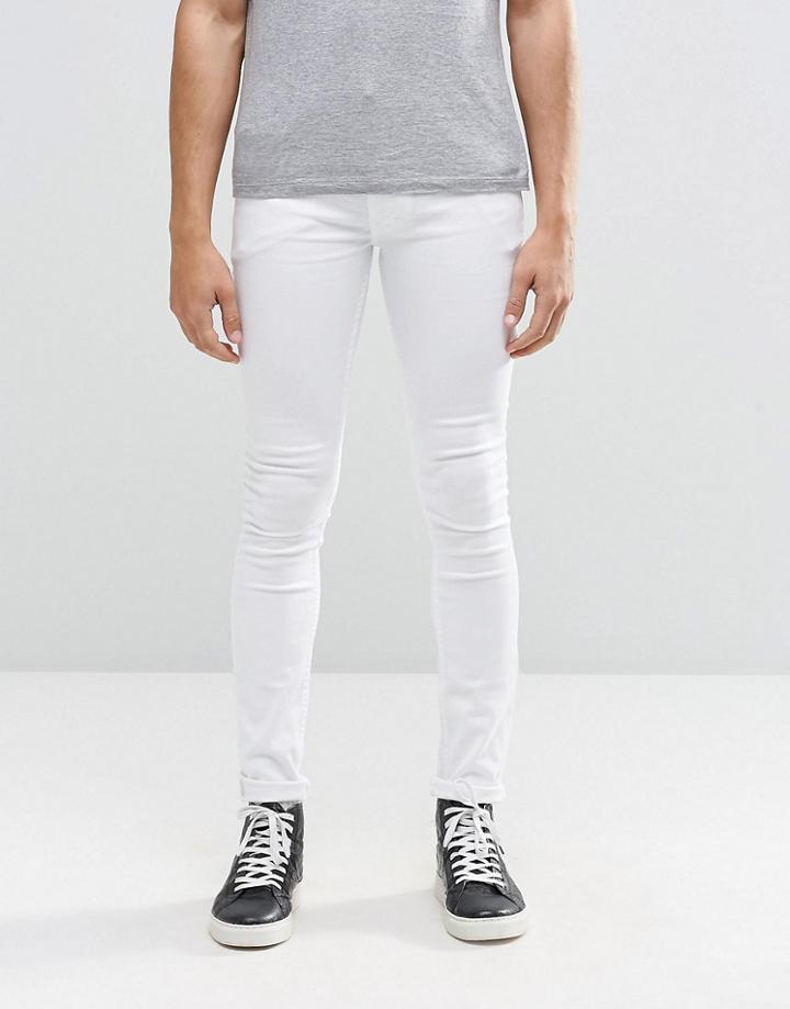 Religion Super Stretch Jeans - White
