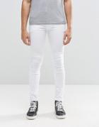 Religion Super Stretch Jeans - White