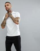 New Look Sport T-shirt In White - White