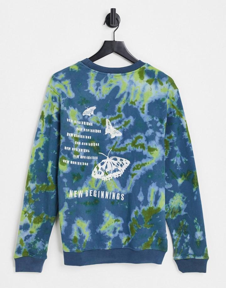 Bolongaro Trevor Hoodie With Back Print In Navy