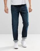 New Look Straight Jeans In Navy - Navy