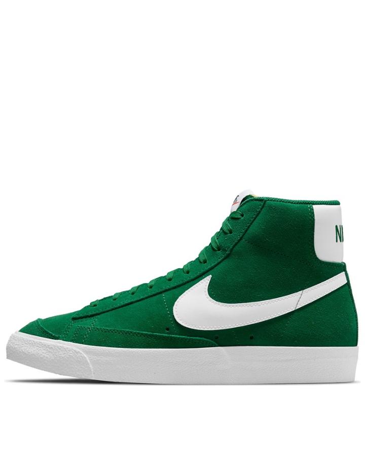Nike Blazer Mid '77 Vntg Suede Sneakers In Pine Green