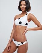 Zulu And Zephyr Float High Leg Bikini Bottom In Multi - Multi