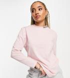 The North Face Zumu Long Sleeve T-shirt In Pink Exclusive At Asos