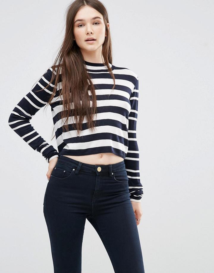 Only Miabella Mix Stripe Sweater - Multi