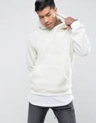 Night Addict Borg Hoodie - White