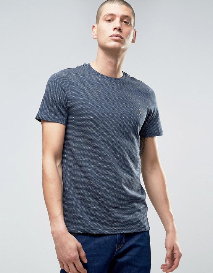Farah Mckay Logo T-shirt - Navy