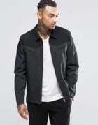 Asos Smart Jacket With Zip Detail - Gray