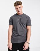 Abercombie & Fitch T-shirt With City Logo In Black