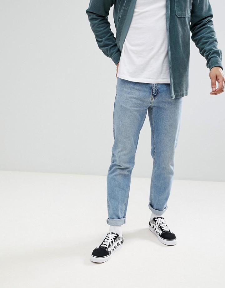 Wood Wood Bob Jeans In Straight Fit - Blue